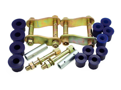 Rear Greasable Shackle and Bush Kit Rear Greasable Shackle and Bush Kit