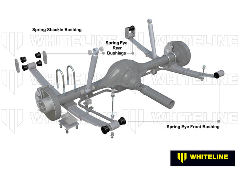 Rear Leaf Spring Bush Kit