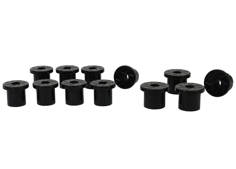 Leaf Spring - Eye Front/rear And Shackle Bushing Kit