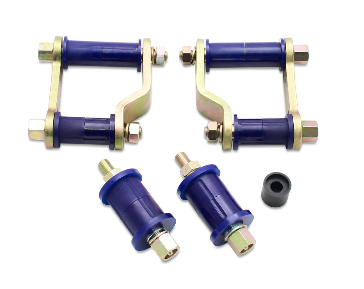 Rear Greasable Shackle and Bush Kit for TOYOTA HILUX 2023-on GUN GR Sport 4WD