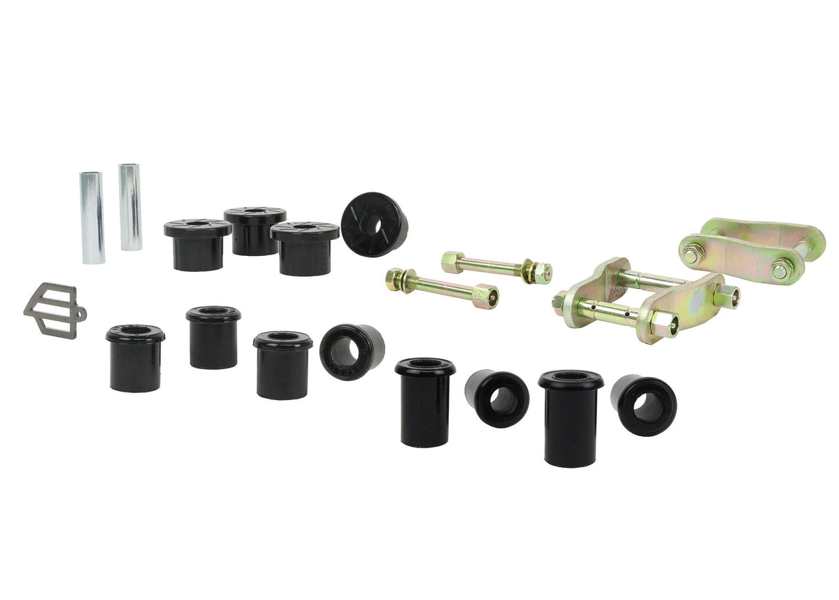 Rear Greasable Shackle and Bush Kit