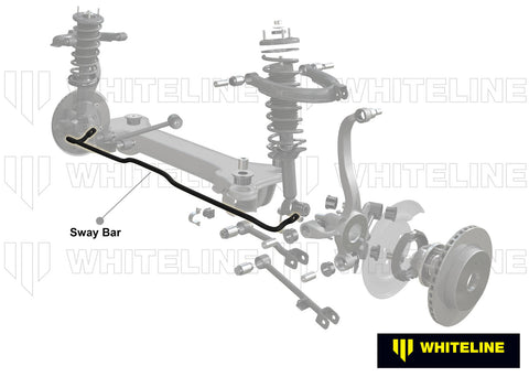 Rear Sway Bar - 18mm Non Adjustable