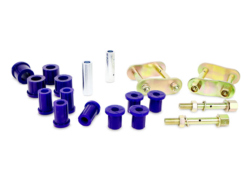 Rear Greasable Shackle and Bush Kit for MITSUBISHI TRITON 1996-2006 MK 2WD