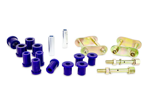 Rear Greasable Shackle and Bush Kit for MITSUBISHI L200 1996-2006 MK 2WD