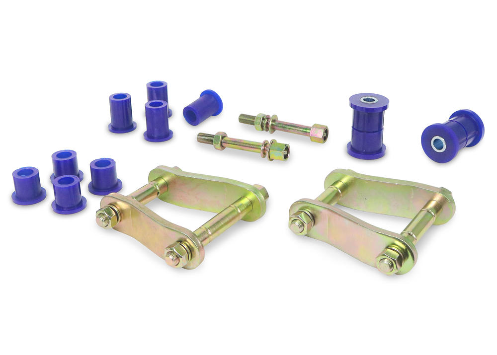 Rear Greasable Shackle and Bush Kit for FOTON TUNLAND 2012-on P201 4WD