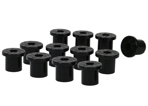 Leaf Spring - Front/rear Eye And Shackle Bushing Kit