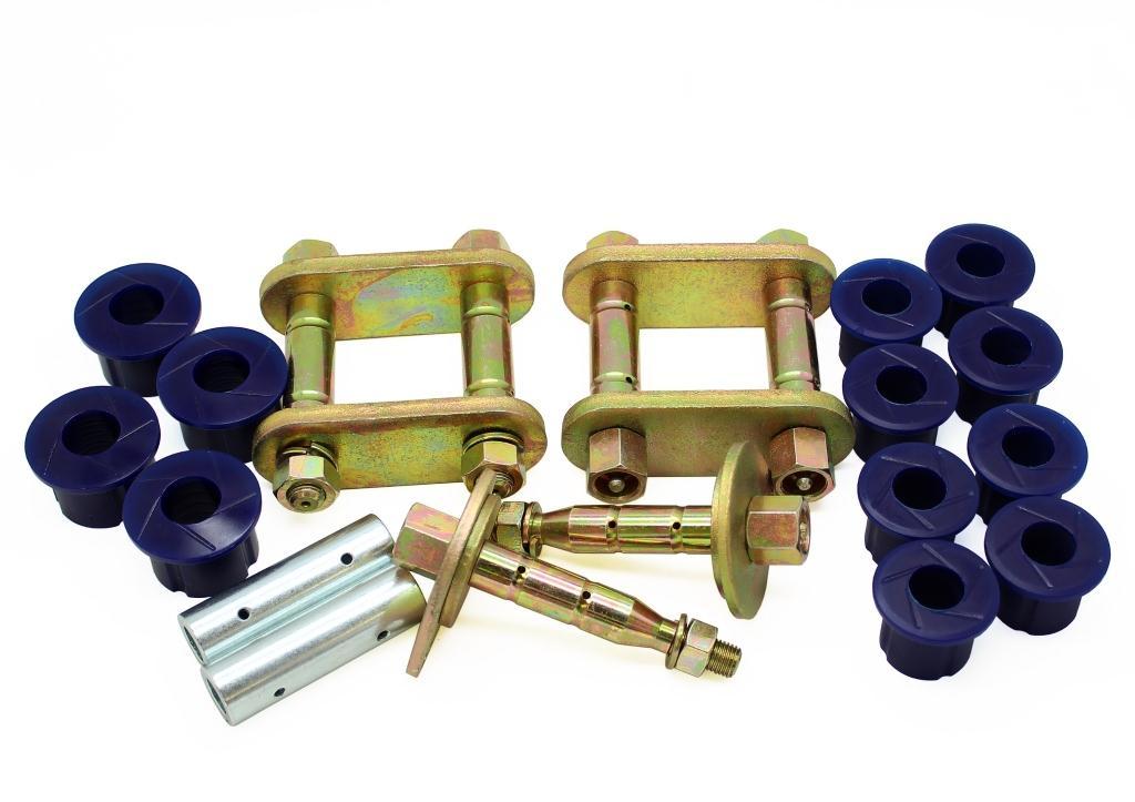 Rear Greasable Shackle and Bush Kit for NISSAN PICK UP 1997-2014 D22