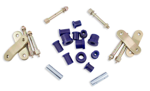 Rear Greasable Shackle and Bushing Kit for MITSUBISHI TRITON 2015-on MQ, MR 2WD