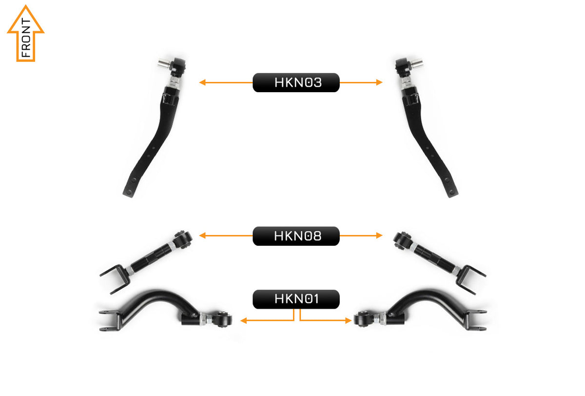 V2 Essentials Arm Kit - Nissan Skyline R32 (Front & Rear)