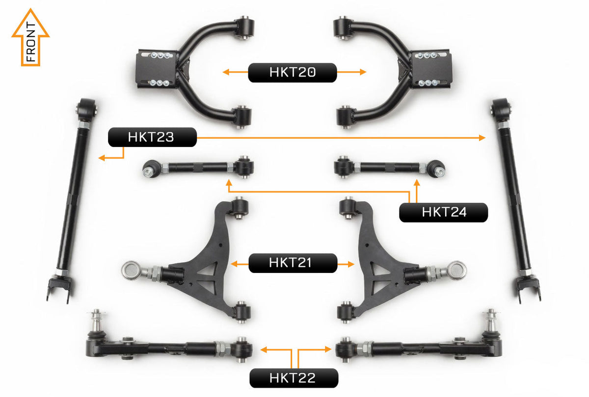 V2 PRO Arm Kit - Toyota Supra JZA80 (Front & Rear)