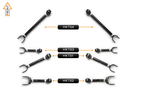 V2 PRO Arm Kit - Tesla Model 3 (Rear)
