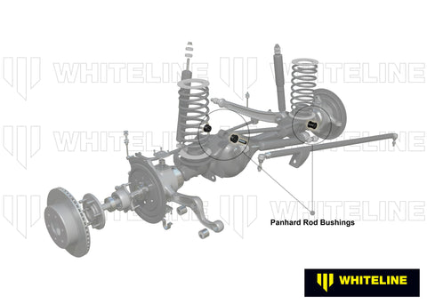 Rear Panhard Rod Bush Kit (Heavy Duty)